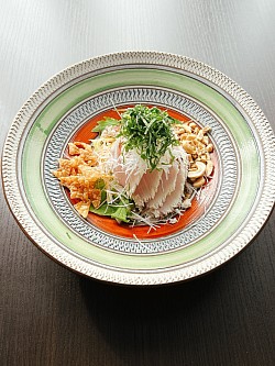 お刺身サラダ中華風